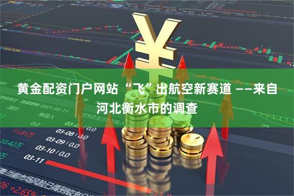 黄金配资门户网站 “飞”出航空新赛道 ——来自河北衡水市的调查